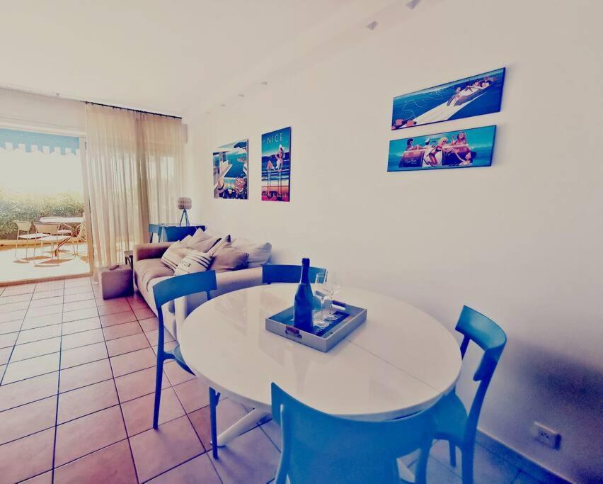 L'Apartment Paradise Sur Mer/80Sqm Beach Front +Ac Ментона Экстерьер фото